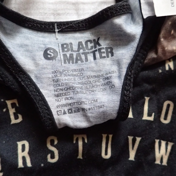 ❌SOLD❌ Black Matter Ouija Racerback Tank Top S - NWT - Picture 3 of 4
